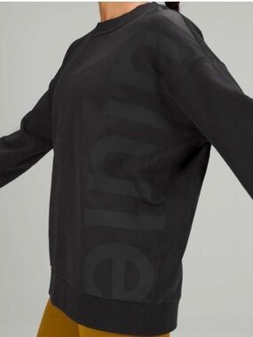 Lululemon Black on Black Oversized Sweatshirt
